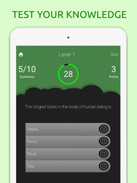 Biology Quiz Test Trivia Game - عکس برنامه موبایلی اندروید