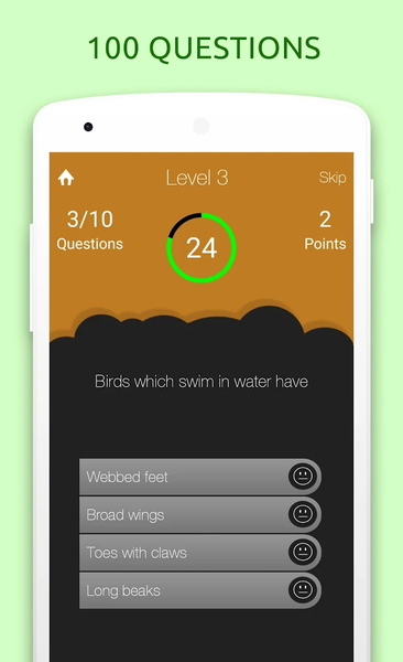 Biology Quiz Test Trivia Game - عکس برنامه موبایلی اندروید