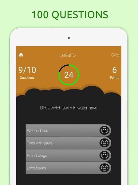 Biology Quiz Test Trivia Game - عکس برنامه موبایلی اندروید