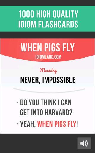 Idioms Land: Learn English Idi - عکس برنامه موبایلی اندروید