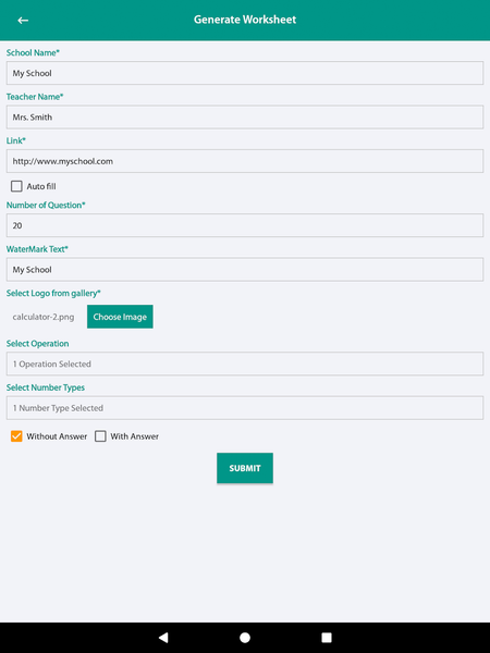Math Tests: Questions, Quiz - عکس برنامه موبایلی اندروید