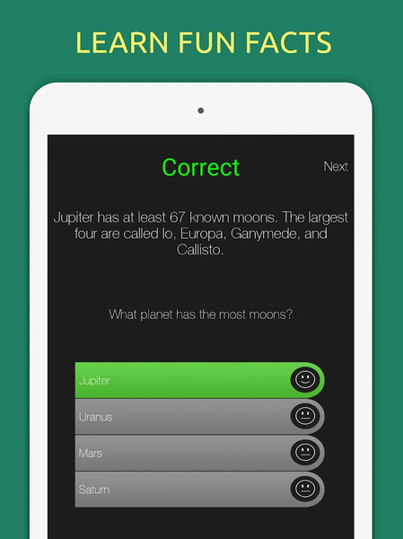Science Quiz Test Trivia Game - Image screenshot of android app