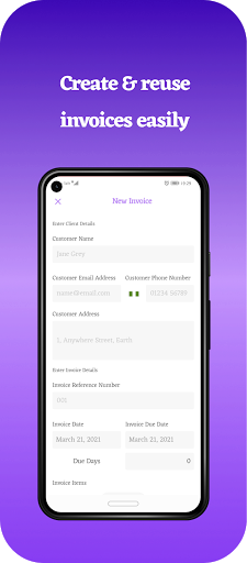 Billing - Invoice, Receipt & C - Image screenshot of android app