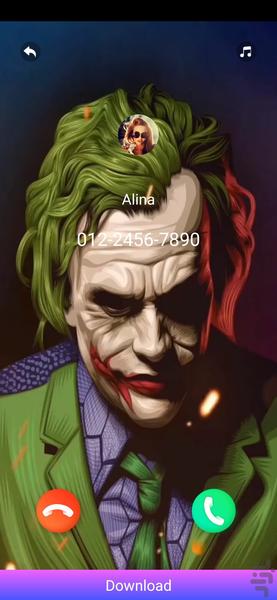 Contact flash-call background - Image screenshot of android app