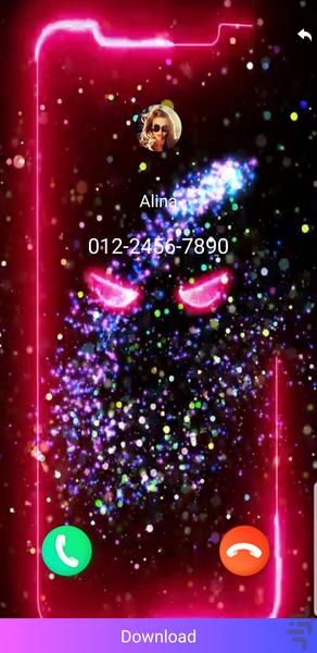 پس زمینه تماس-متحرک+ثابت - Image screenshot of android app