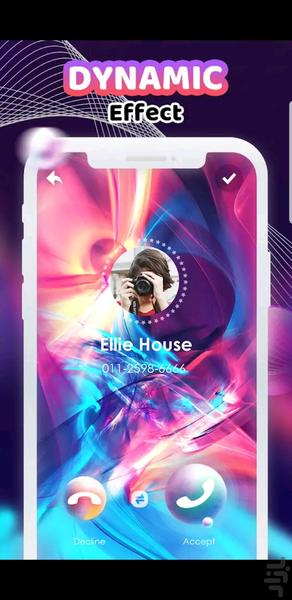 والپیپر -پس زمینه - چراغ تماس - عکس برنامه موبایلی اندروید