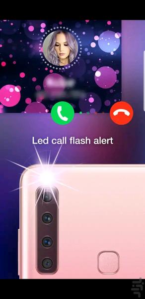 والپیپر -پس زمینه - چراغ تماس - عکس برنامه موبایلی اندروید