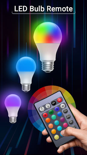 LED RGB Bulb Remote - Image screenshot of android app