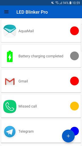 LED Blinker Notifications Lite - Image screenshot of android app