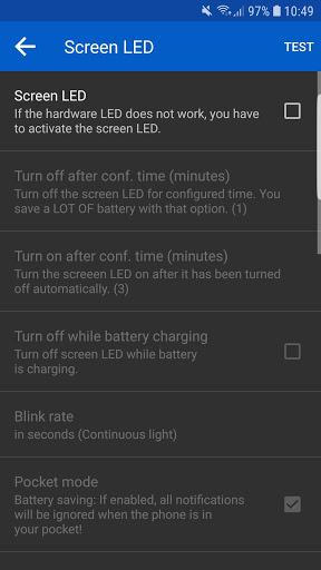 LED Blinker Notification Light - عکس برنامه موبایلی اندروید