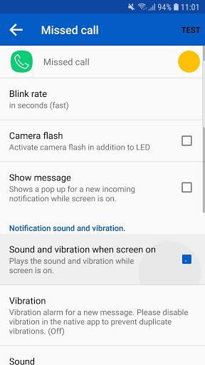 LED Blinker Notification Light - عکس برنامه موبایلی اندروید