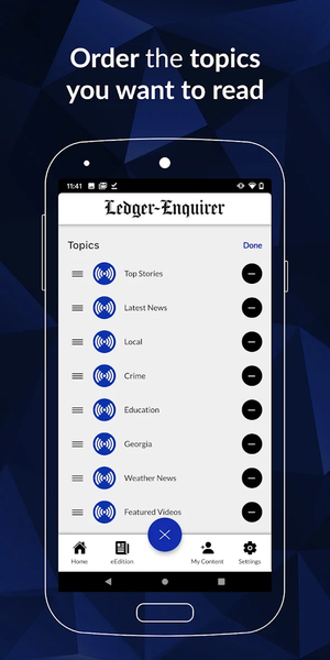 Ledger-Enquirer - Columbus GA - Image screenshot of android app