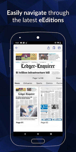 Ledger-Enquirer - Columbus GA - Image screenshot of android app