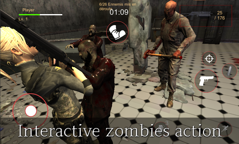 Evil Rise : Zombie Resident - - Gameplay image of android game