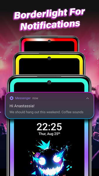 Led Banner & Edge Lighting - Image screenshot of android app