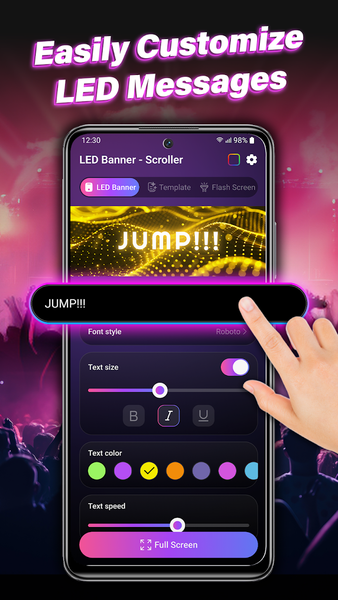 Led Banner & Edge Lighting - عکس برنامه موبایلی اندروید