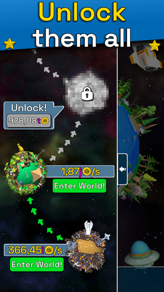 Planet Evolution: Idle Clicker - عکس بازی موبایلی اندروید