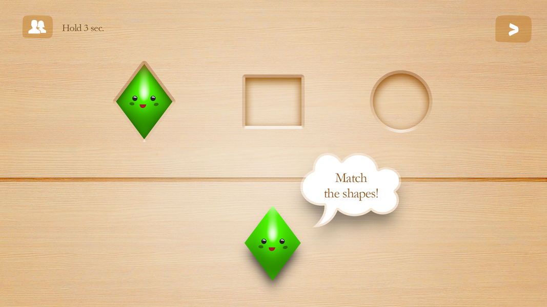 Learning Color Shapes for kids - Gameplay image of android game