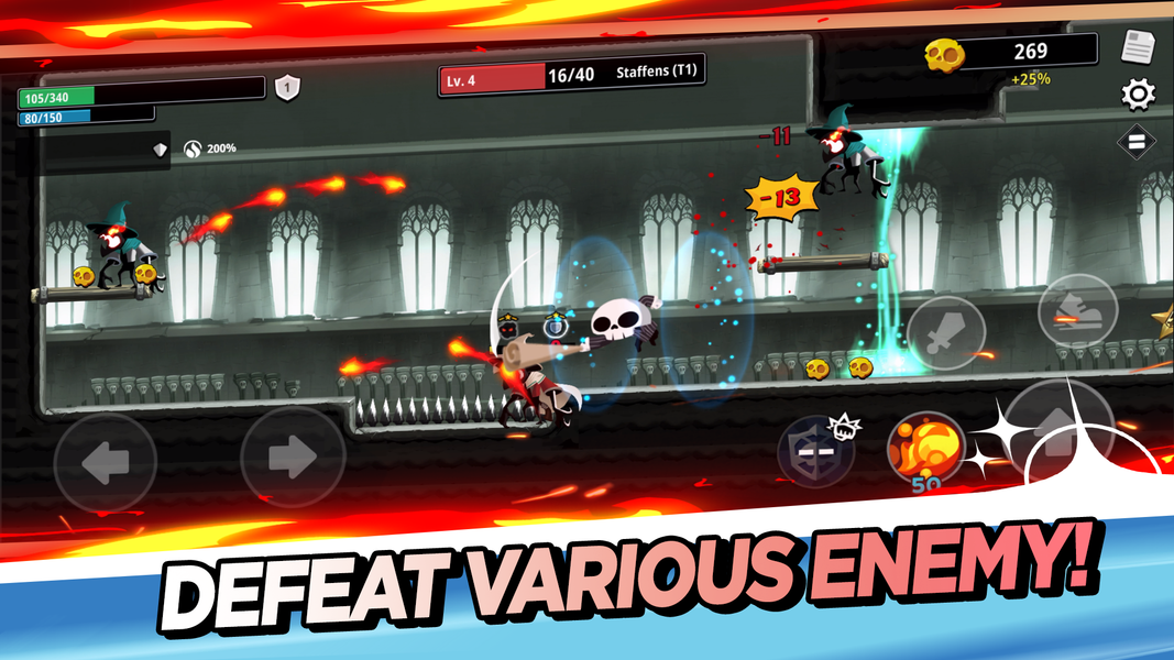 Skull Hero: Hollow Rebellion - عکس بازی موبایلی اندروید