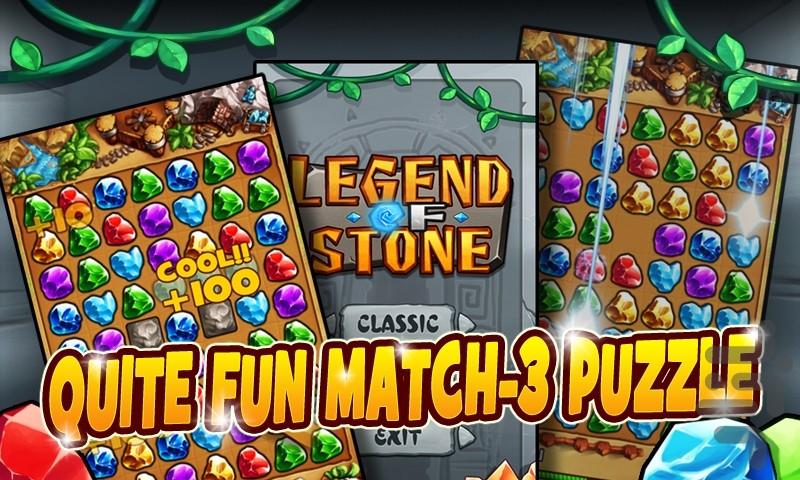 Legend of Stone - Gameplay image of android game