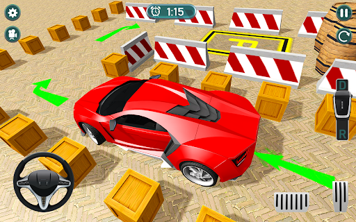 Extreme Car Parking Games Sims - Gameplay image of android game