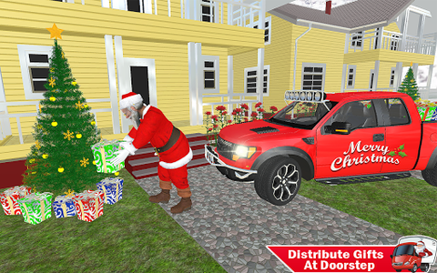 Santa Christmas Gift Delivery : Kids Driving Game