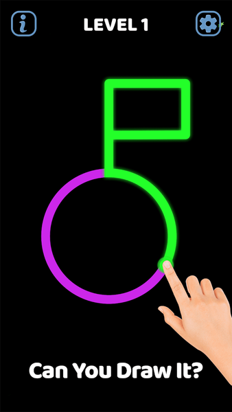 One Line Puzzle - Single Draw - عکس بازی موبایلی اندروید