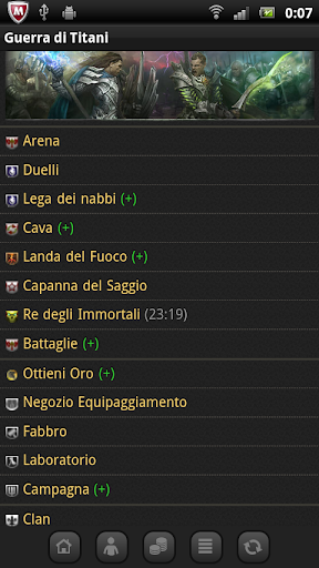 Guerra di Titani - Gameplay image of android game