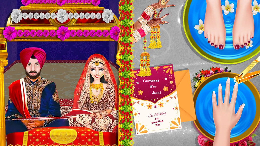 Punjabi Wedding:Patiala Girl R - Gameplay image of android game