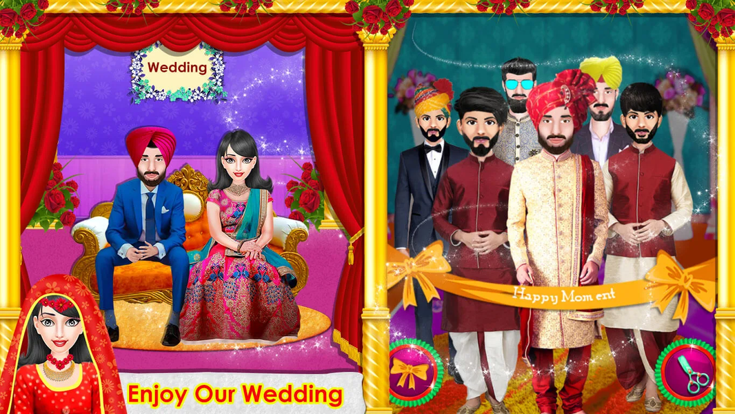 Punjabi Wedding:Patiala Girl R - Gameplay image of android game