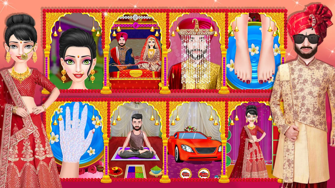 Punjabi Wedding:Patiala Girl R - Gameplay image of android game