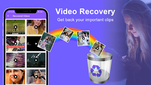 Recycle Deleted Video Recovery - Image screenshot of android app