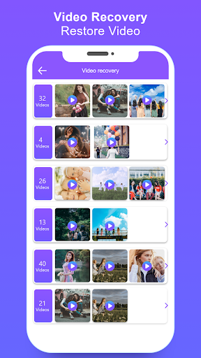 Recycle Deleted Video Recovery - Image screenshot of android app