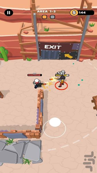 حمله جوخه افسانه‌ای - Gameplay image of android game