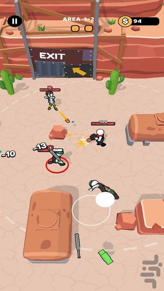 حمله جوخه افسانه‌ای - Gameplay image of android game