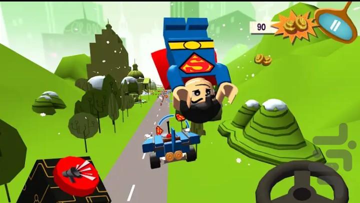 لگو بتمن و سوپرمن - Gameplay image of android game
