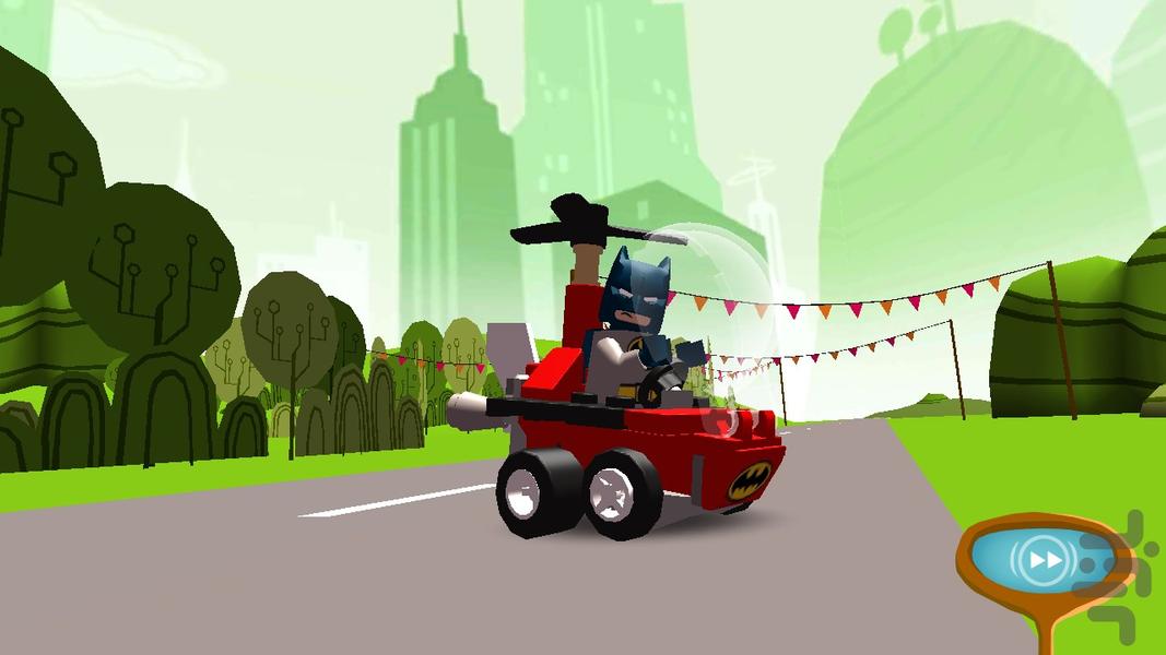 لگو بتمن و سوپرمن - عکس بازی موبایلی اندروید