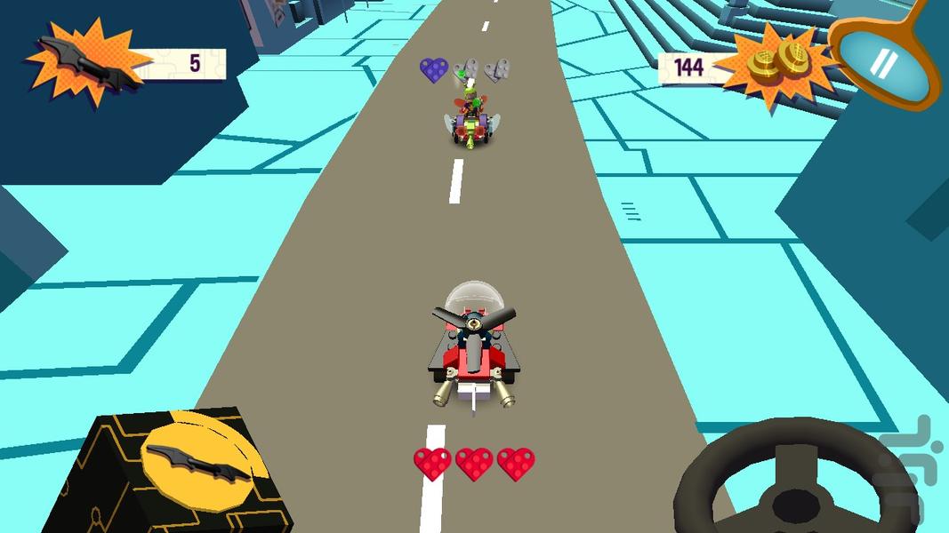 لگو بتمن و سوپرمن - عکس بازی موبایلی اندروید