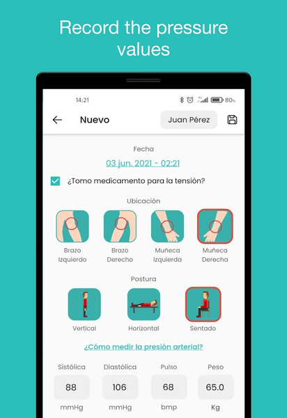 Blood Pressure Control - عکس برنامه موبایلی اندروید