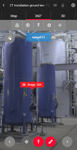 Leica Cyclone FIELD ۳۶۰ - عکس برنامه موبایلی اندروید