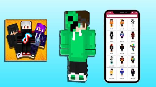 Skin Boys For Minecraft - Image screenshot of android app