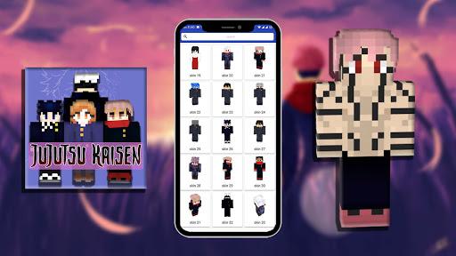 Skin Jujutsu Kaisen For Minecraft - عکس برنامه موبایلی اندروید