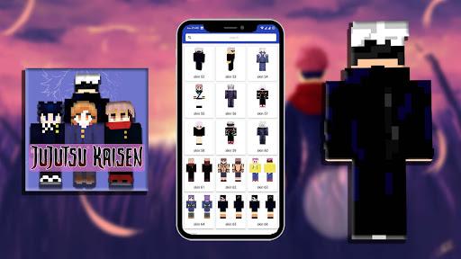 Skin Jujutsu Kaisen For Minecraft - Image screenshot of android app