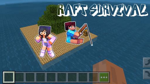 Maps Block Raft Survival MCPE - عکس برنامه موبایلی اندروید