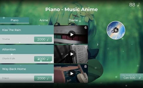 Piano Tile The Music Anime Game For Android Download Cafe Bazaar