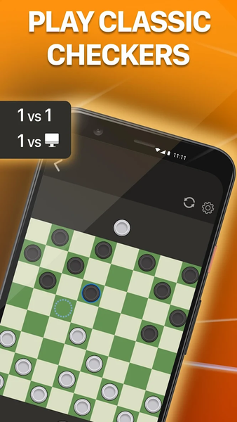 Checkers - Classic Board Game - عکس بازی موبایلی اندروید