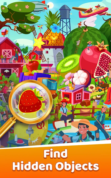 Hidmont - hidden object games - عکس بازی موبایلی اندروید
