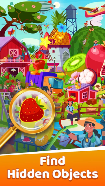 Hidmont - hidden object games - عکس بازی موبایلی اندروید