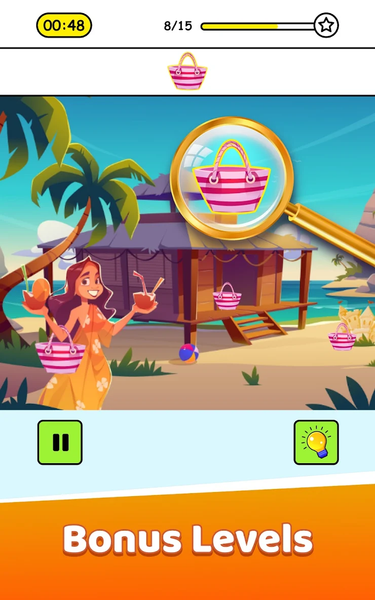 Hidmont - hidden object games - عکس بازی موبایلی اندروید