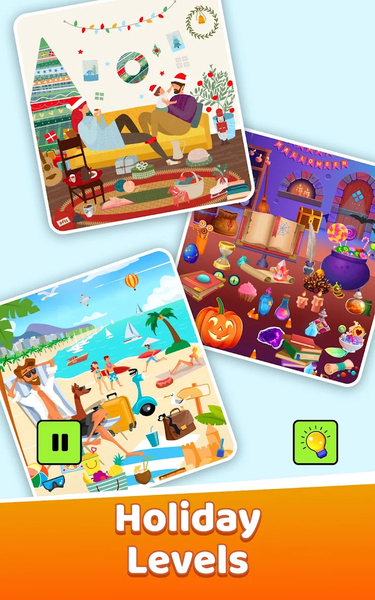 Hidmont - hidden object games - عکس بازی موبایلی اندروید